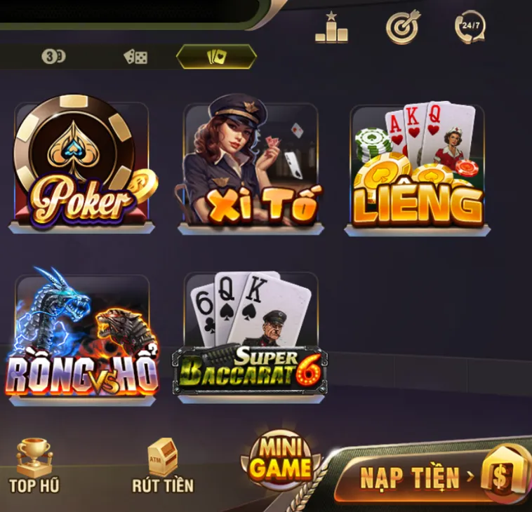 Sảnh Trò Chơi Game Bài B52 Club Đỉnh Cao Hiện Nay