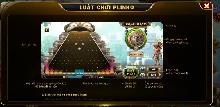 Chinh Phục Thử Thách Plinko Tại B52 Club Với Tỷ Lệ Thắng Siêu Khủng